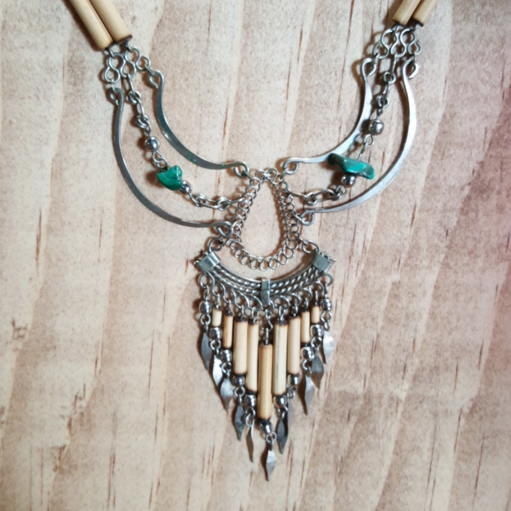 Boho Aztec Style Necklace